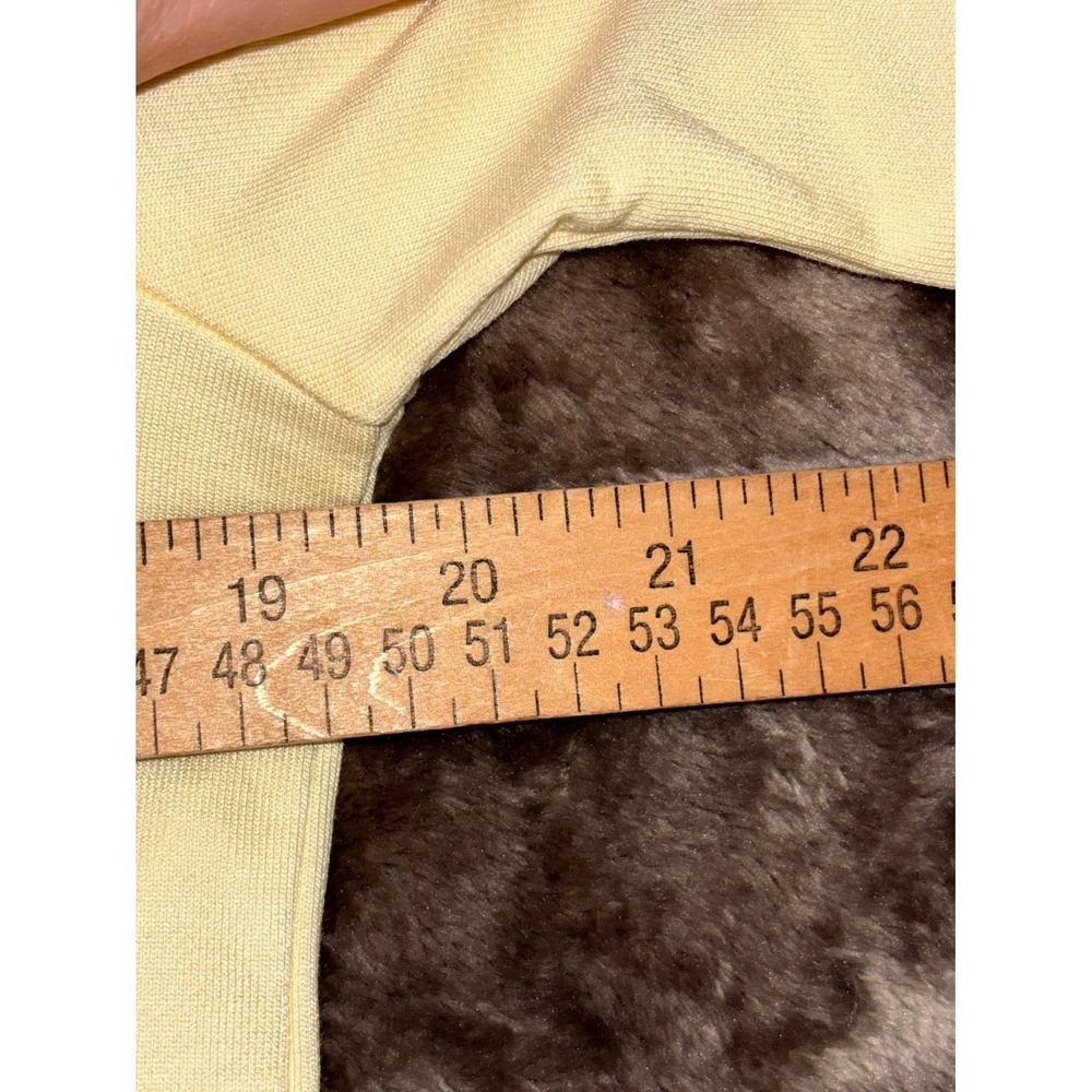 Dance & Marvel Butter Yellow Quarter Zip Top – Womens Medium‎ – NWT - Picture 7 of 9